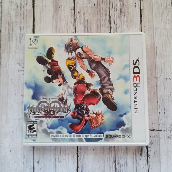 Kingdom Hearts 3D: Dream Drop Distance Nintendo 3DS Video Game and Case A+ - Picture 1 of 3